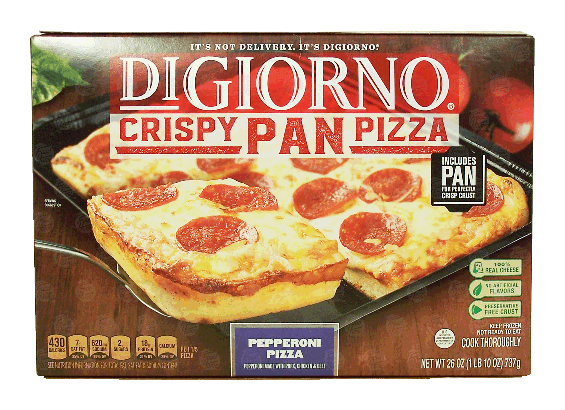 Di Giorno Crispy Pan Pizza pepperoni pizza, includes pan Full-Size Picture